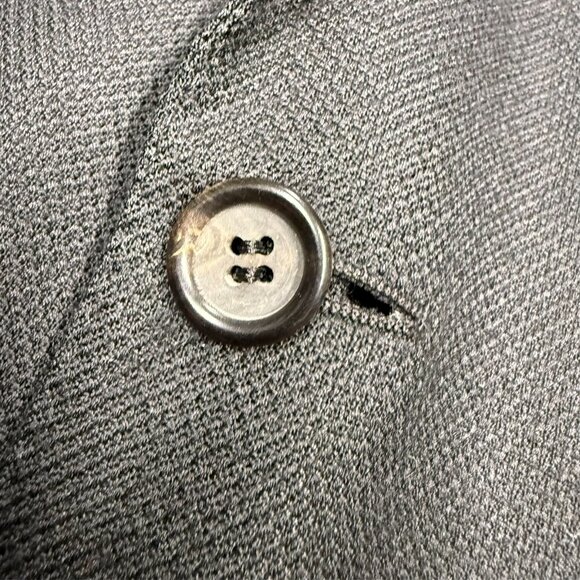 Canali 100% Cashmere Blazer Made in Italy Black Sport Coat 44L - Picture 4 of 10